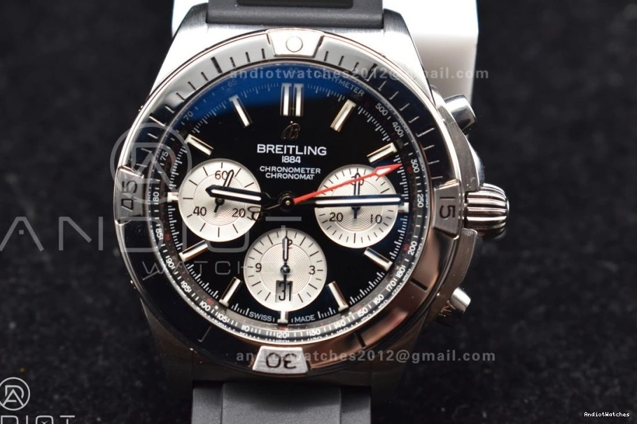 Navitimer Chrono Wht Attractive 43mm 1:1 427 A L-Black LE SS B01 Best Version BLS 0706